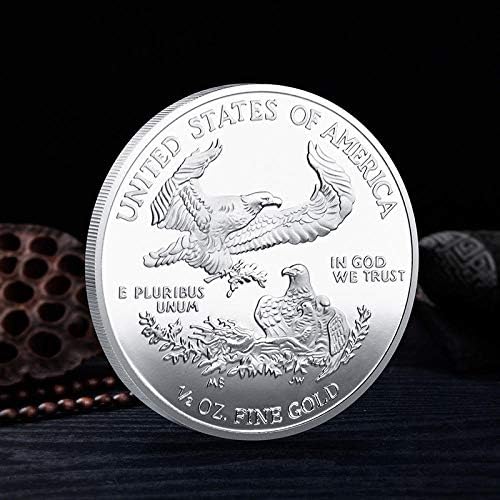 2021 Американската Свобода Дамски сребърно покритие Възпоменателна Монета Хоби Монета Виртуален Калъф За монети Лимитированная Серия са подбрани Монета с Защитен Калъф