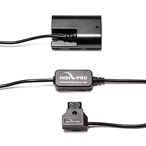 Штекерный конектор IndiPRO D-Tap за да се свържете привиден батерии тип LP-E6 | Захранване устройства LP-E6 от източника на D-Tap | Регулира входното напрежение е на 12-18 за подаване на устройството изходно напрежение