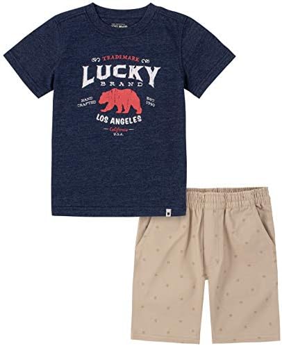 Комплект шорти Lucky Brand за малки момчета от 2 теми