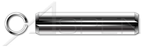 (1000 бр.) М3,5 X 26 мм, ISO 8752, Метричен, Извити Щифтове с прорези, Сверхпрочный, Неръждаема стомана AISI 301