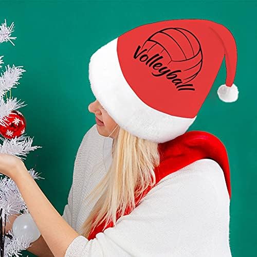 Коледна шапка Love Is Волейбол за cosplay на коледна празнична парти