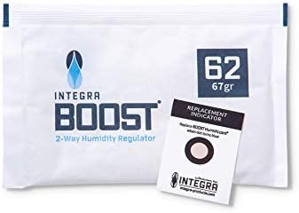 Овлажнител Integra Boost 67g 62% (12 бр. в опаковка) с 2-трети страни, контрол на влажността