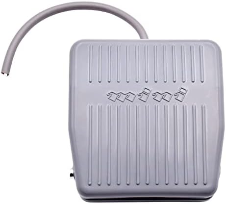 ESAAH 1 бр. SPDT Пластмасов Ключ за производство на електрическа Водоустойчив Foot Switch 220 vac 10A (Цвят: 2 м)