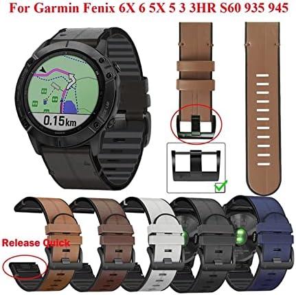 MOPZ 26-22 мм и Каишка За часовник Garmin Fenix 7 7X 6X6 Pro 5X 5Plus 3HR 935 945 MK1 S60 Каишка Easyfit Быстроразъемный Wirstband