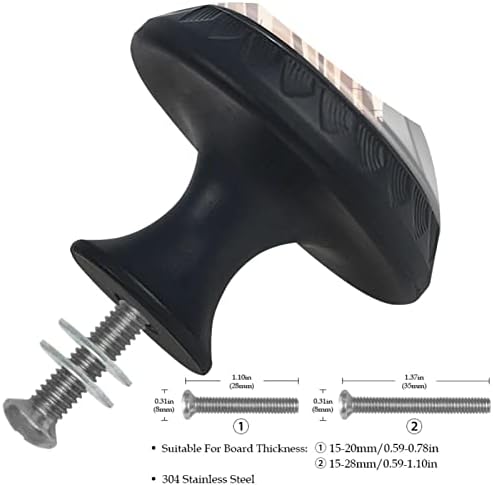 Дръжки за чекмеджета с горски принтом, офис, дом, кухня, шкафове за дрехи, скрин, хардуер, кутии, стъклени шкафове, забавни химикалки, 4 бр.