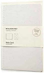 Картичка за бележки Moleskine Messages, Имат, един-цветен, Миндально-бяла, Меки корици (3,5 x 5,5)