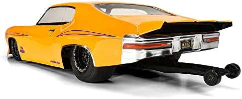 Pro-line Racing 1/10 1970 Pontiac GTO Judge Прозрачен Автомобил Drag Car PRO358800 Купето на леки / Камиони Крила и Етикети