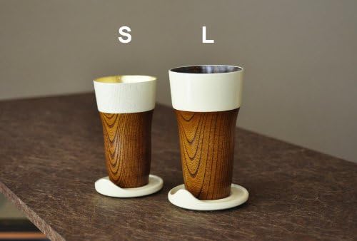 Tokyo Matcha Selection - чаша за бира misaraku: Японски лакирани дървени чаши в кутия за подарък [Стандартна доставка на международната електронна поща с проследяване и закрит] Черен/S